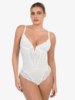 Lace Body-Shaping Jumpsuit